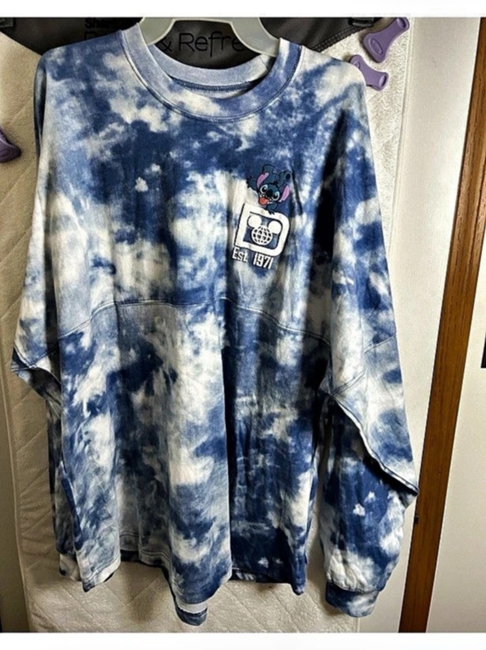 Disney Stitch Tie-Dye Graphic Sweatshirt size xl